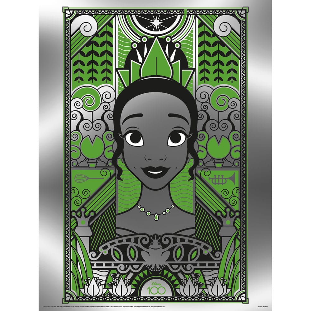 Disney Poster Pack Metallic Print Tiana 30 x 40 cm (3)