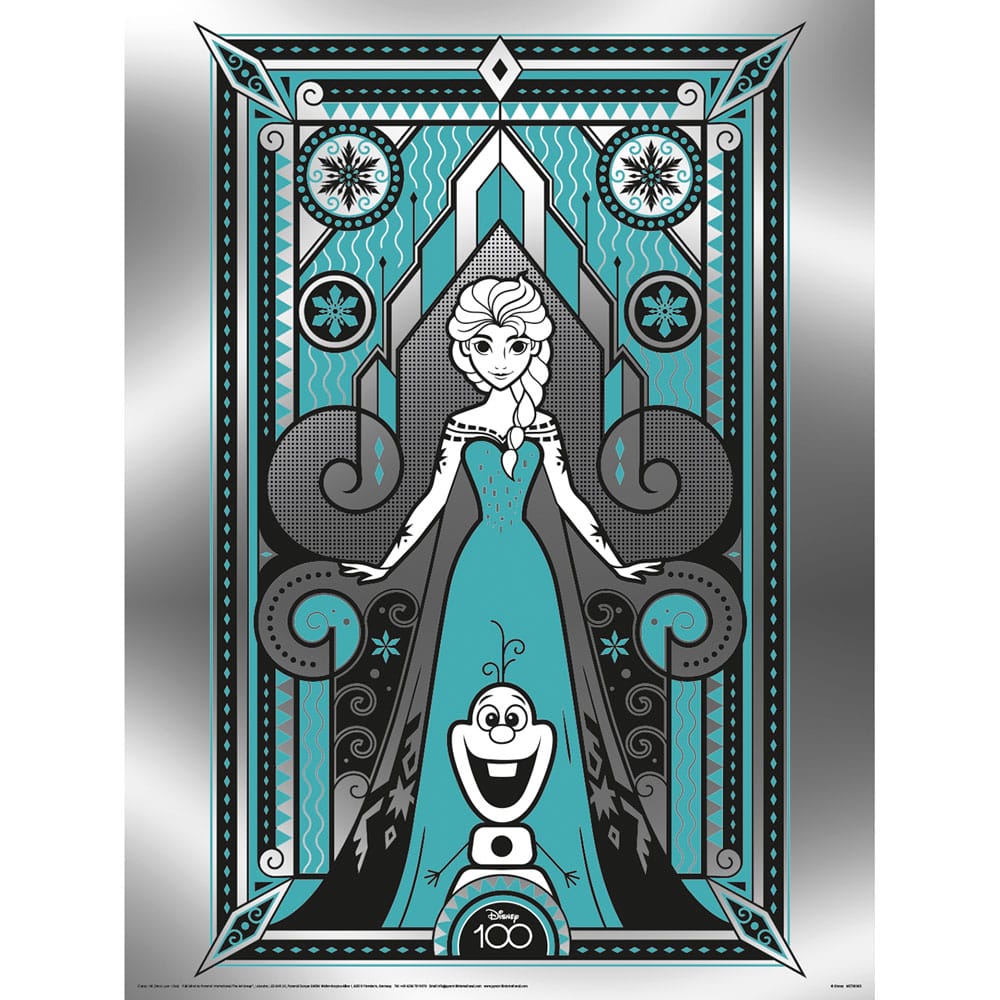 Disney Poster Pack Metallic Print Elsa 30 x 40 cm (3)