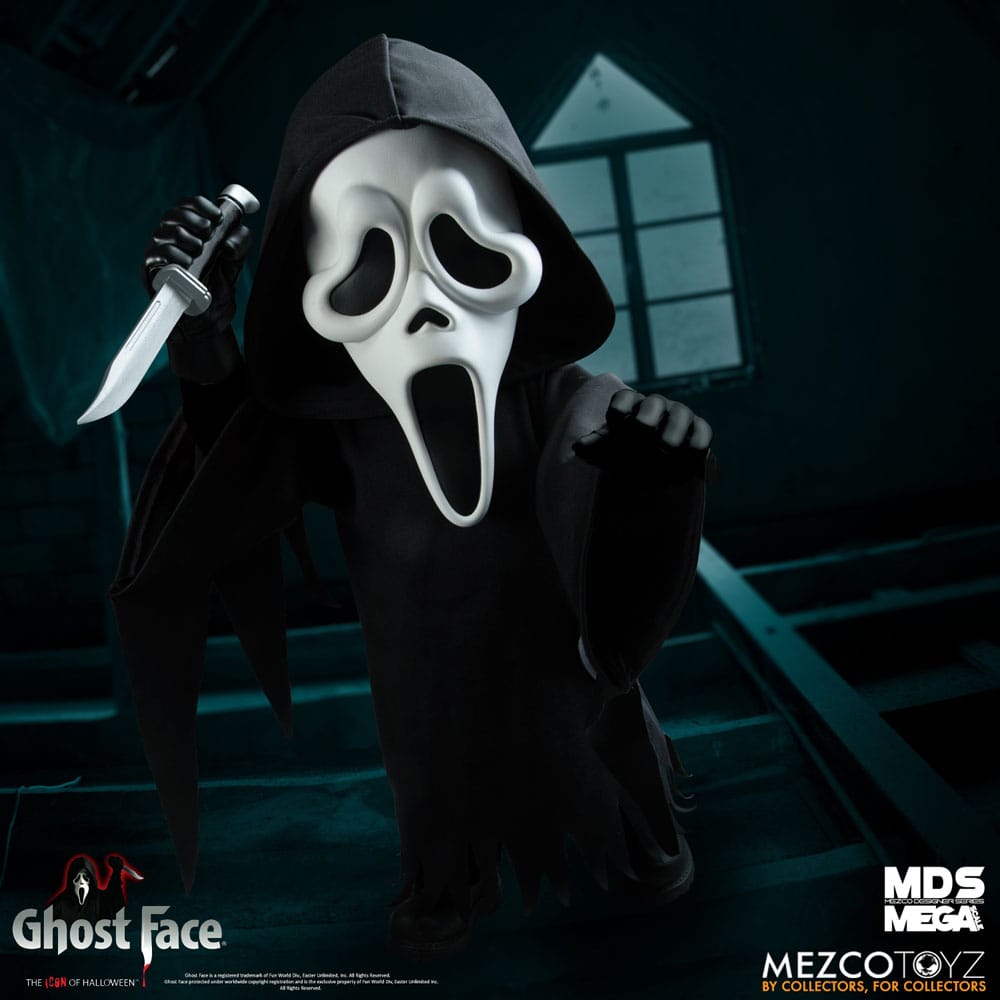 Ghost Face MDS Mega Scale Plush Doll Ghost Face 38 cm [5]
