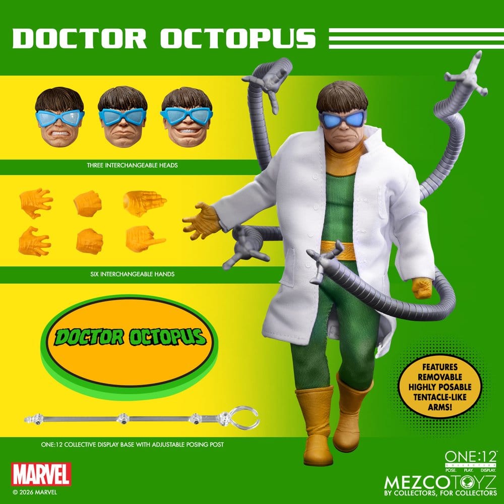 Marvel Comics One:12 Collective Action Figure 1/12 Doctor Octopus 16 cm [3]