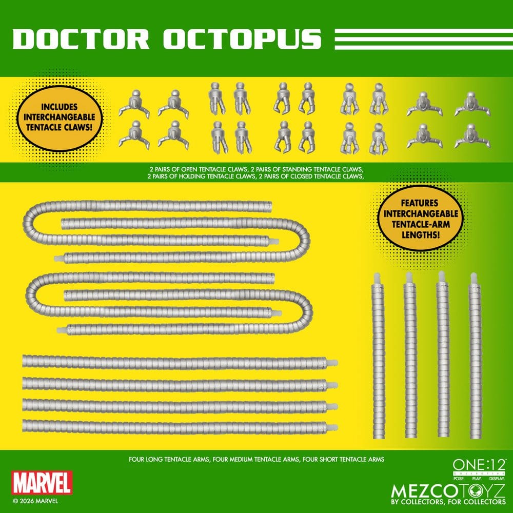 Marvel Comics One:12 Collective Action Figure 1/12 Doctor Octopus 16 cm [4]