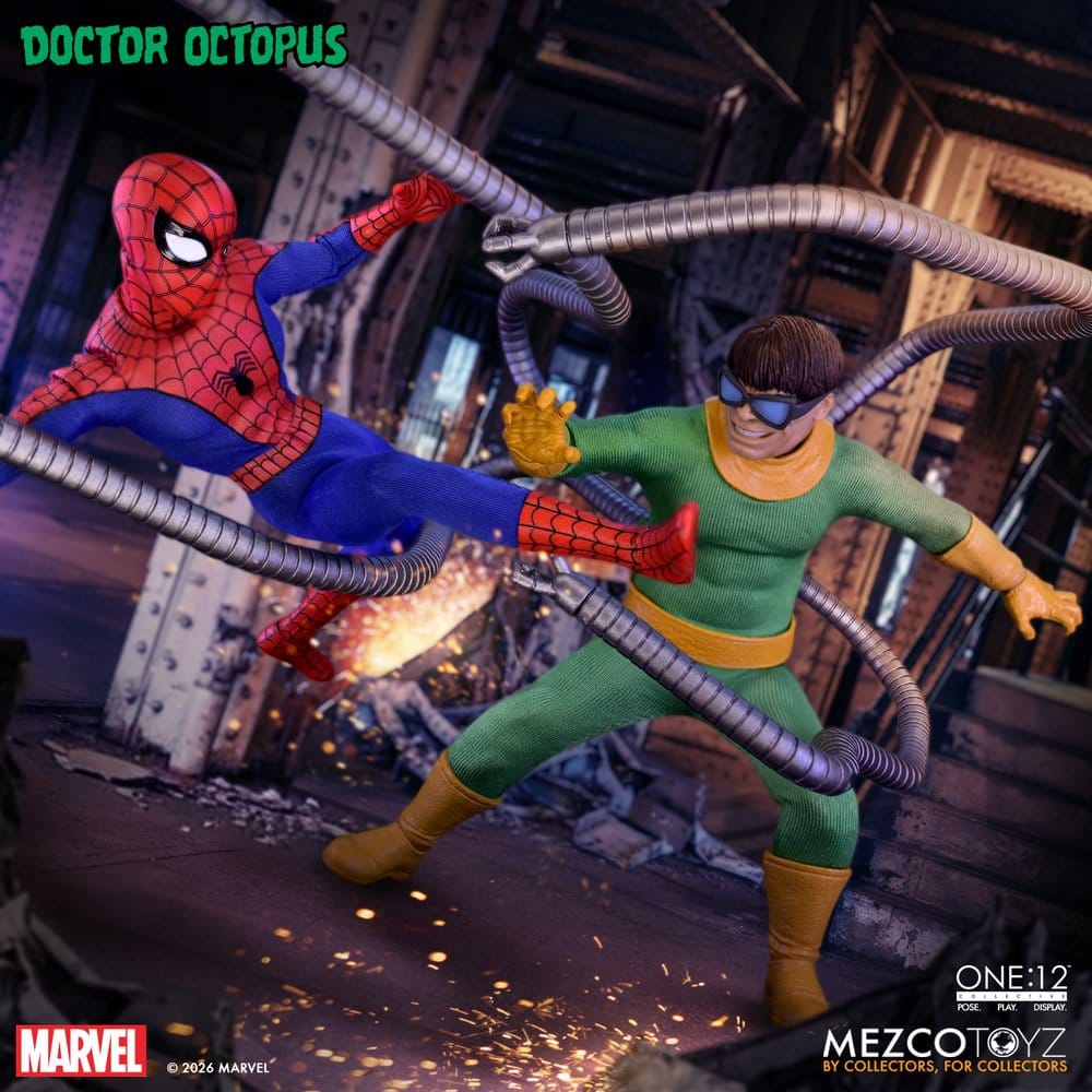 Marvel Comics One:12 Collective Action Figure 1/12 Doctor Octopus 16 cm [7]