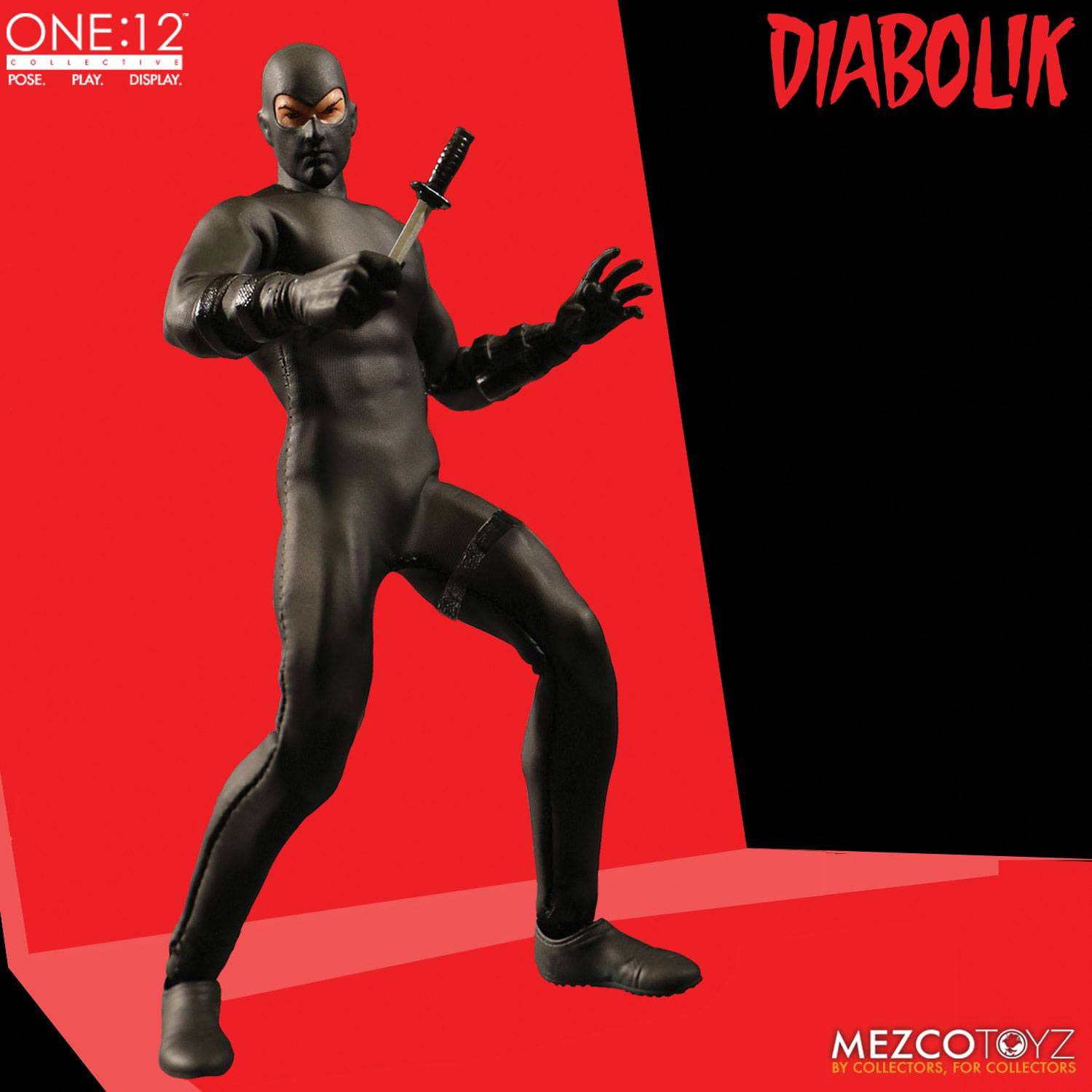 Diabolik 1/12 Action Figure by Mezco Toys