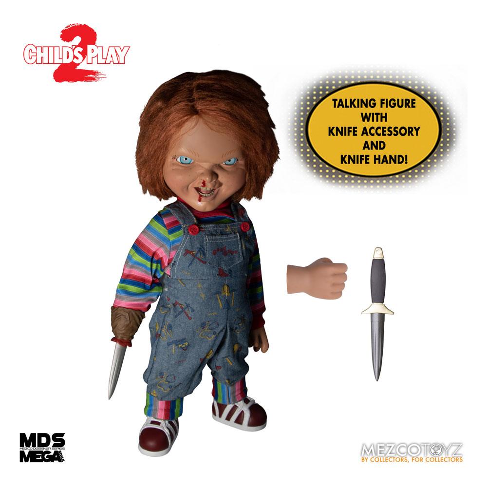 Child's Play: Mega Scale Talking Menacing Chucky 15 inch Action Figure