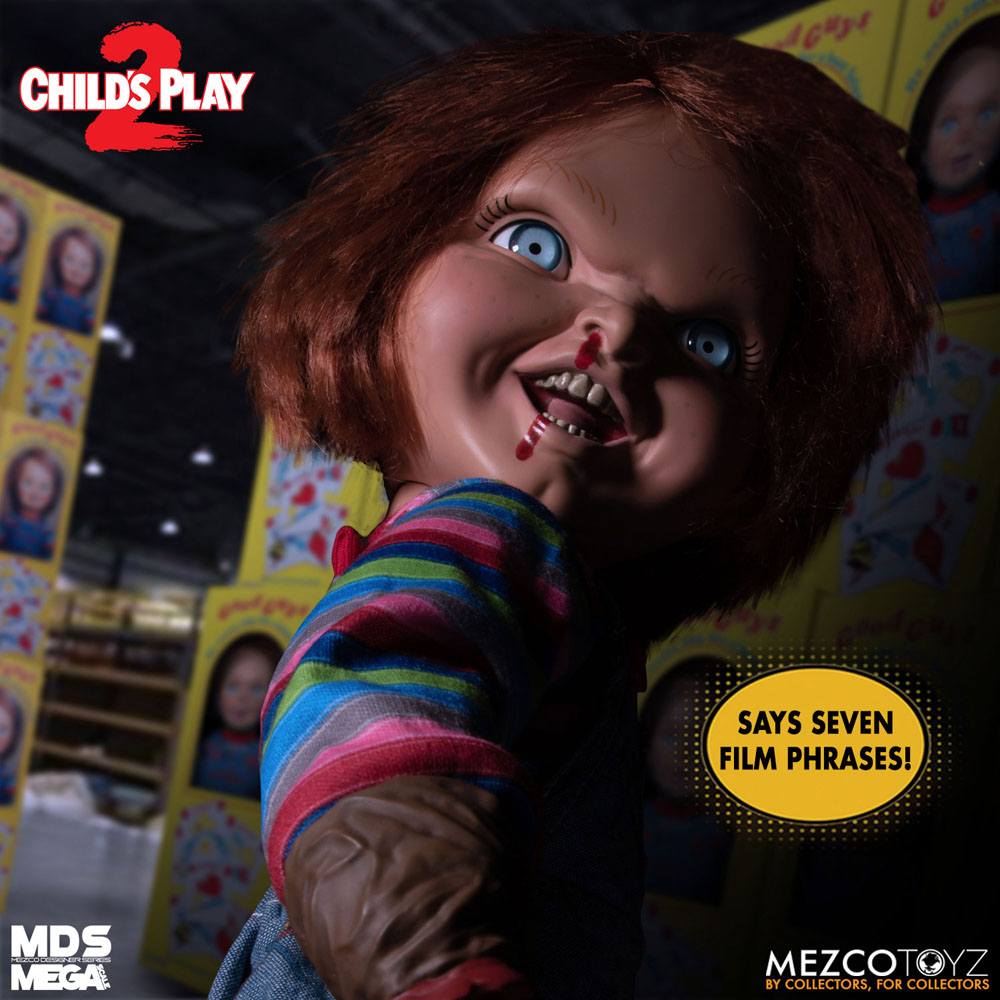 Child's Play 2 Designer Series Talking Menacing Chucky 38 cm [5]