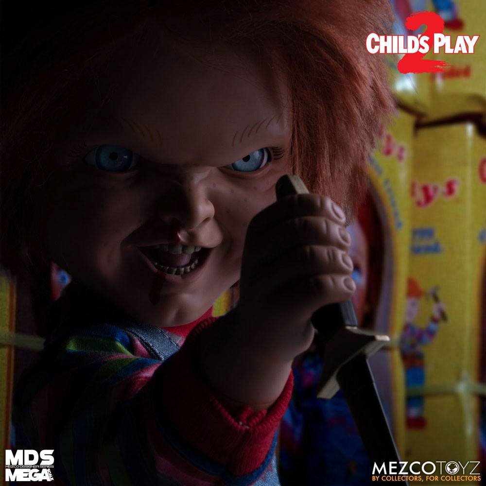 Child's Play 2 Designer Series Talking Menacing Chucky 38 cm [10]