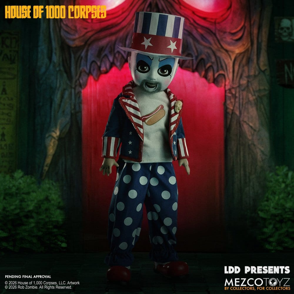 House of 1000 Corpses LDD Presents Doll Captain Spaulding 25 cm [7]