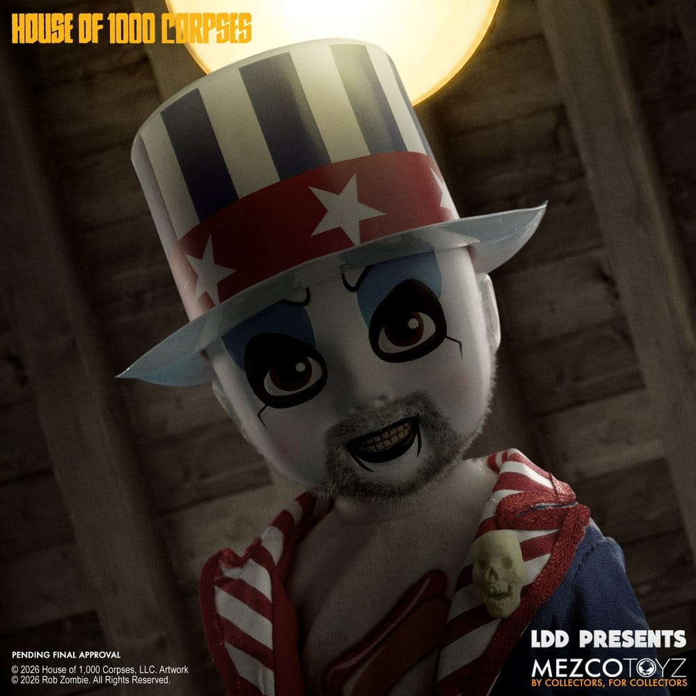 House of 1000 Corpses LDD Presents Doll Captain Spaulding 25 cm [1]
