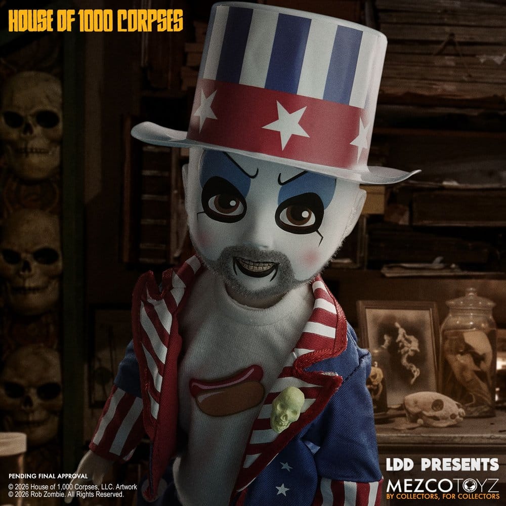 House of 1000 Corpses LDD Presents Doll Captain Spaulding 25 cm [3]