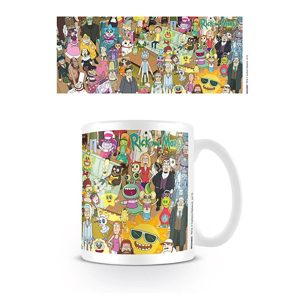 Rick and Morty Mug Characters