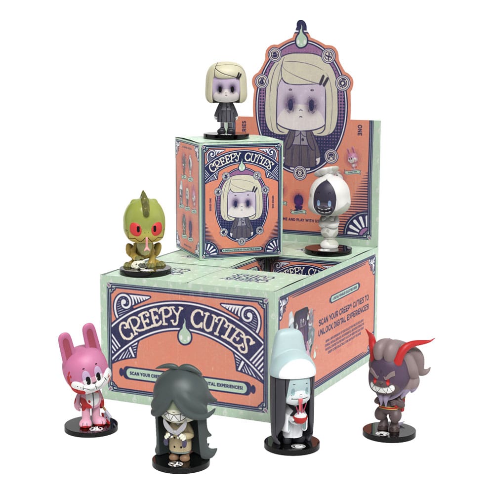 Original Character Blind Box Creepy Cuties Series 1 Display (6)
