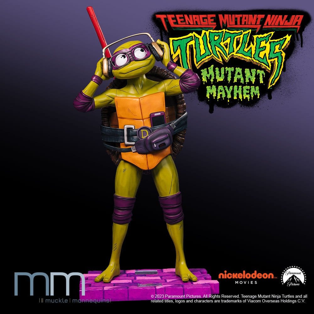 Teenage Mutant Ninja Turtles: Mutant Mayhem Life-Size Statue Donatello 170 cm