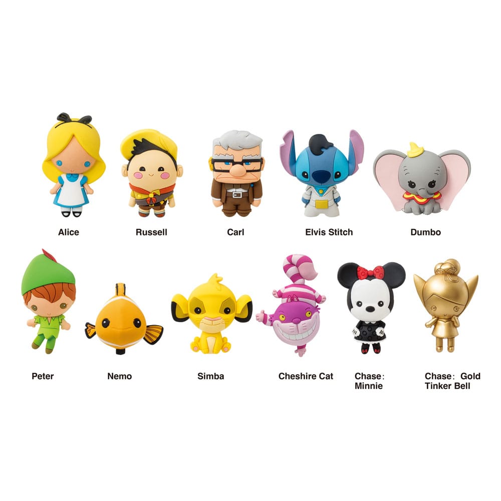 Disney PVC Bag Clips Serie 3 Display (24)