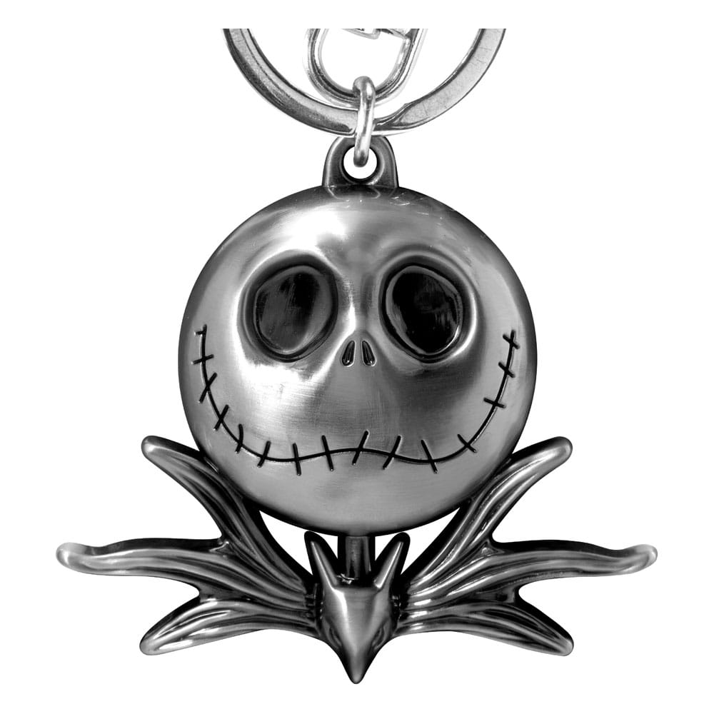 Nightmare before Christmas Metal Nøglering - Jack Head