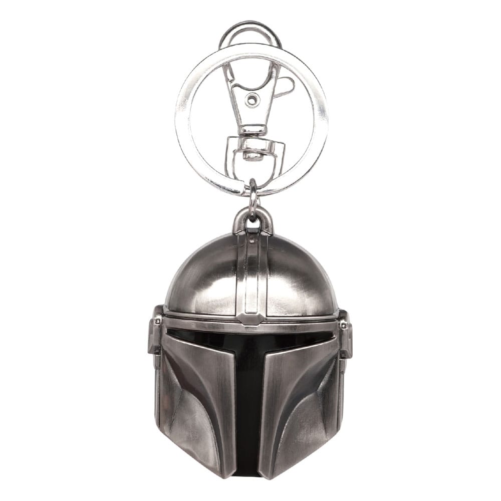 Monogram Star Wars Metal Keychain Mandalorian Helmet - Picture 1 of 1