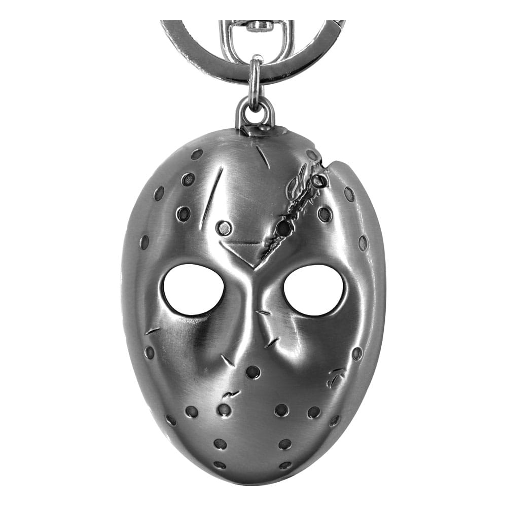 Friday the 13th Metal Keychain Jason's Mask