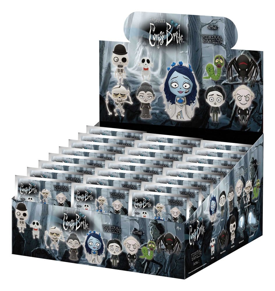 Corpse Bride 3D PVC Bag Clips Series 1 Blind Bag Display (24) [1]