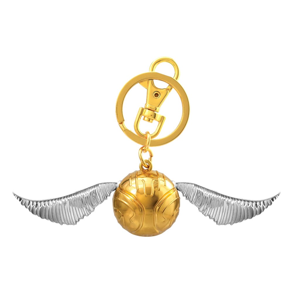 Harry Potter - Snitch metalen sleutelhanger goudkleurig