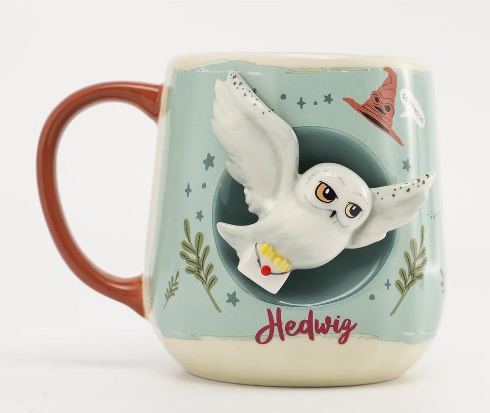 Harry Potter Mug Hedwig 2D Relief Figural