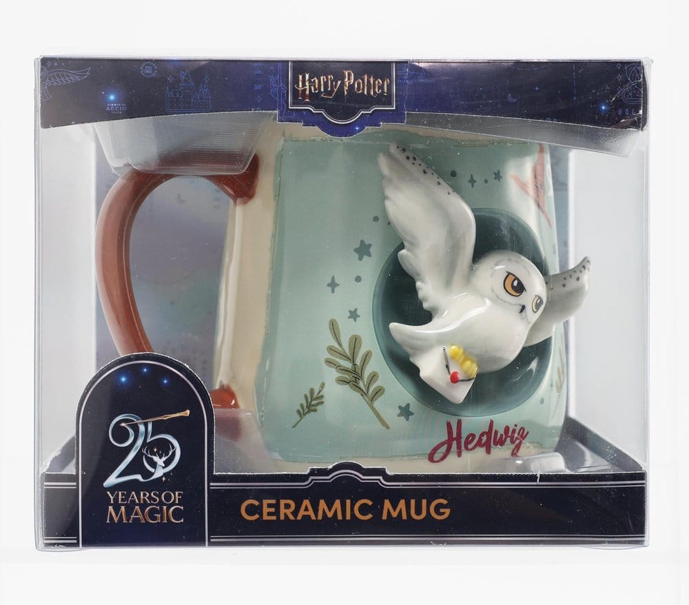 PRECOMENZI - Harry Potter Mug Hedwig 2D Relief Figural