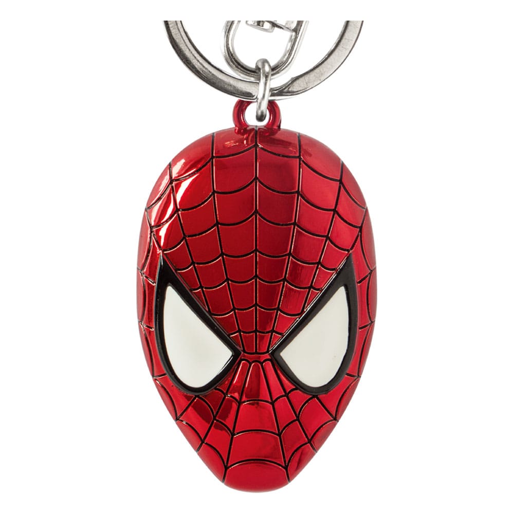 Monogram Int. Marvel Metal Keychain Spider-Man Head - Picture 1 of 1