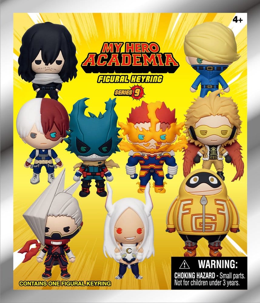 PRECOMENZI - My Hero Academia 3D PVC Bag Clips Series 9 Blind Bag Display (24)