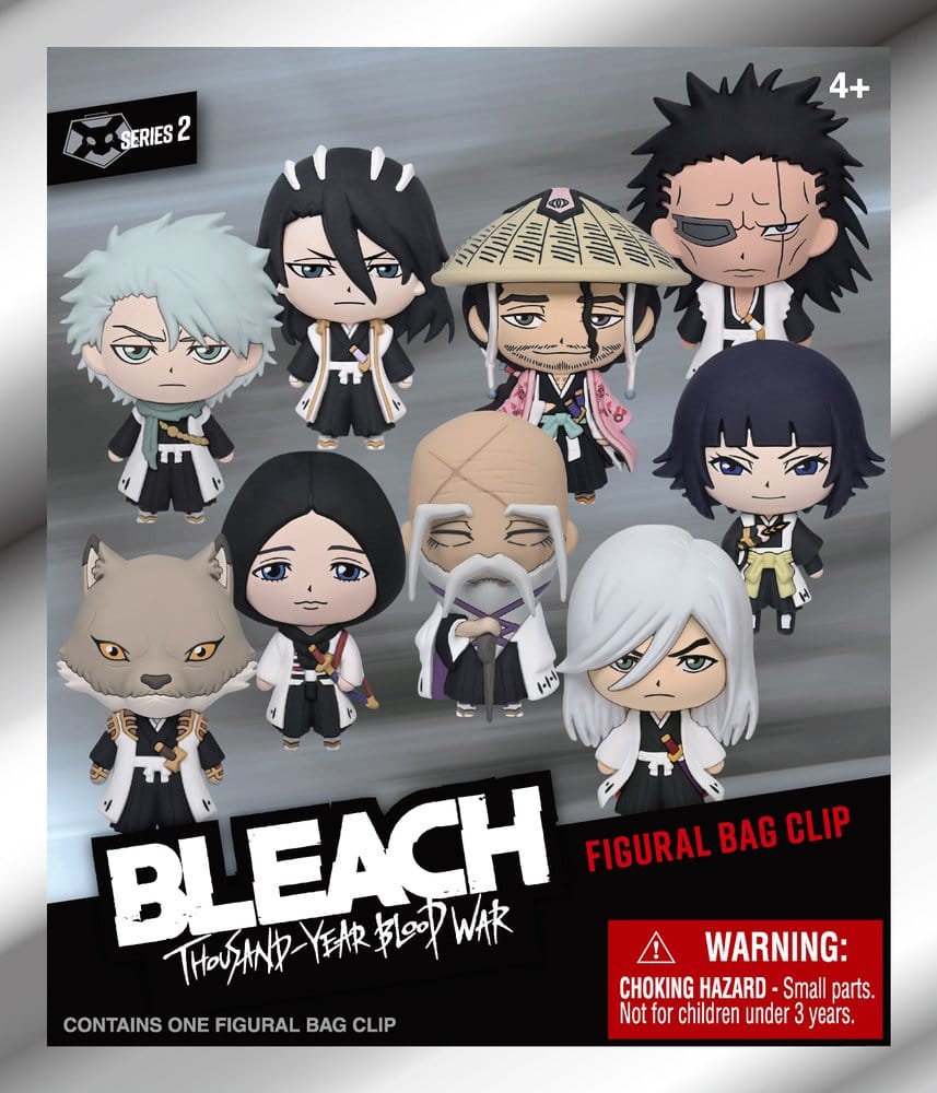 PRECOMENZI - Bleach Thousand-Year Blood War 3D PVC Bag Clips Series 2 Display (24)