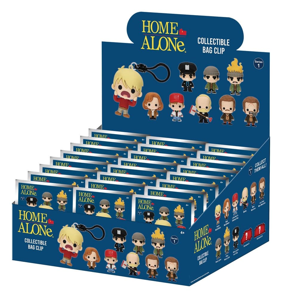 Home Alone 3D PVC Bag Clips Series 1 Blind Bag Display (24)