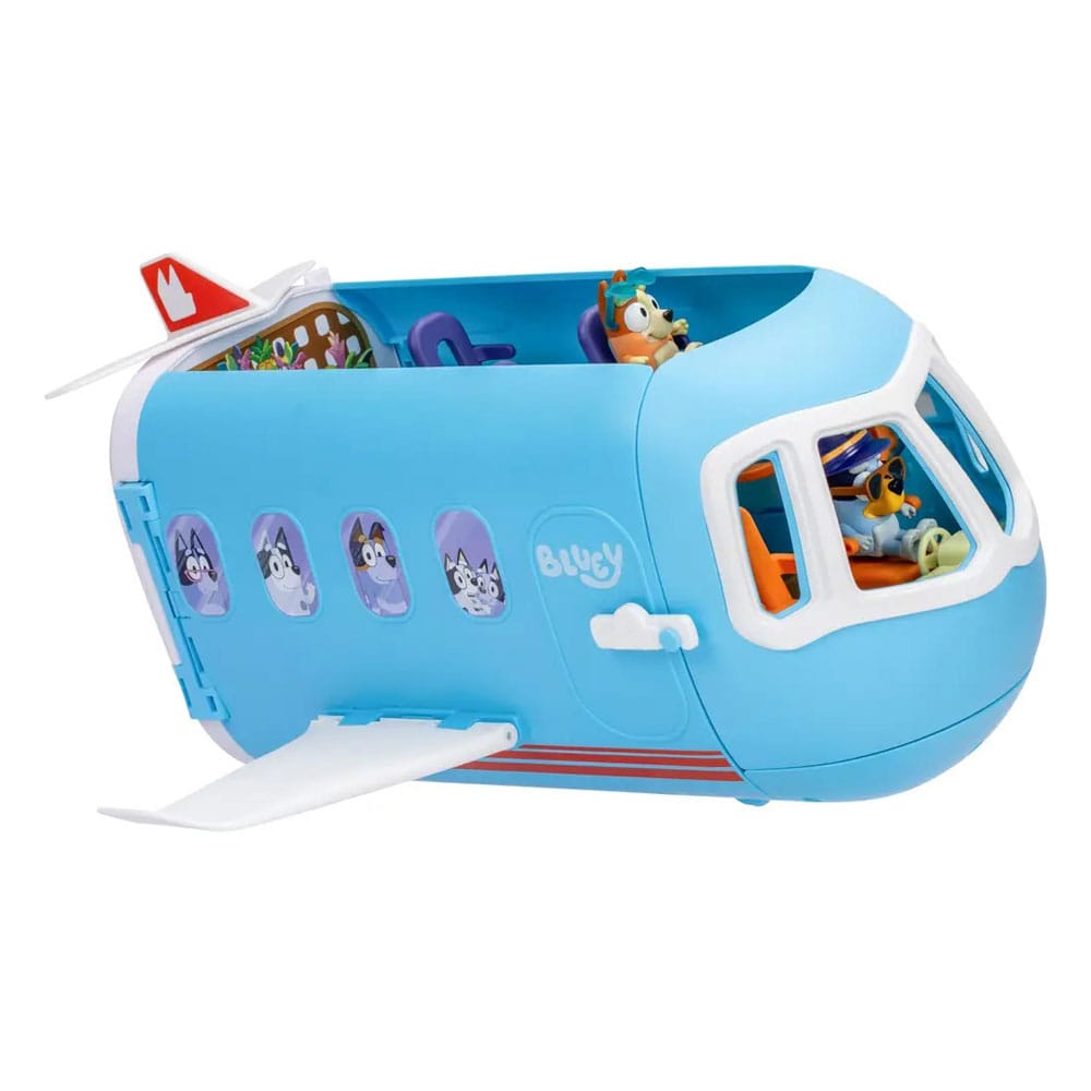 Bluey Mini Figure Playset Bluey Holiday 3in1 Set