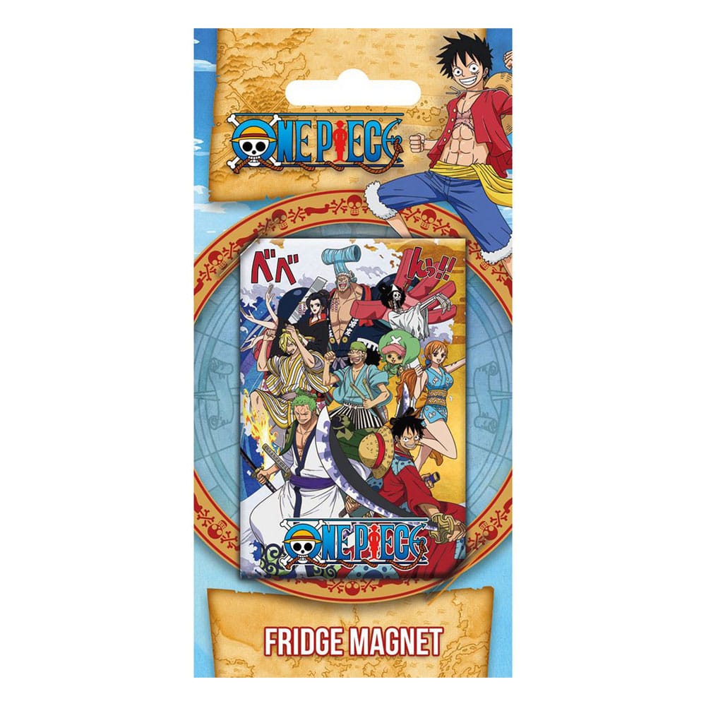 One Piece Making Waves In Wano - Fridge Magnet