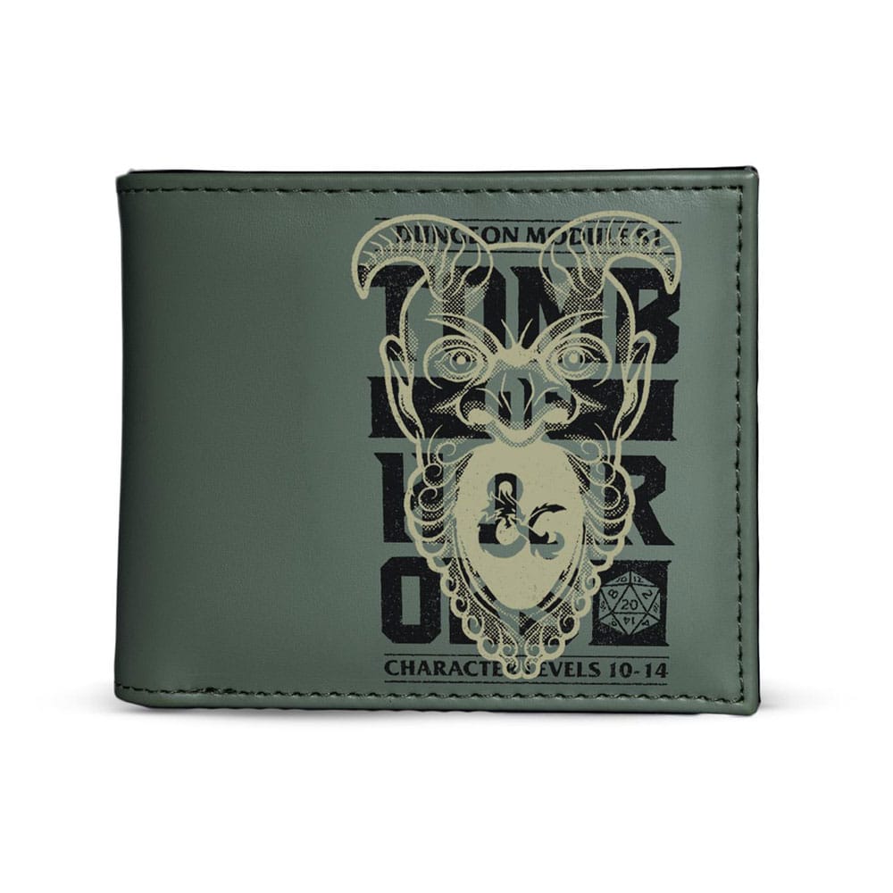 Dungeons And Dragons Bifold portemonnee Tomb Of Horrors Grijs