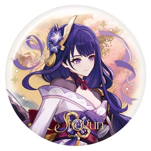 Genshin Impact Anniversary Celebration Series Pin Badge Raiden Shogun 6th Anniversary 7 cm