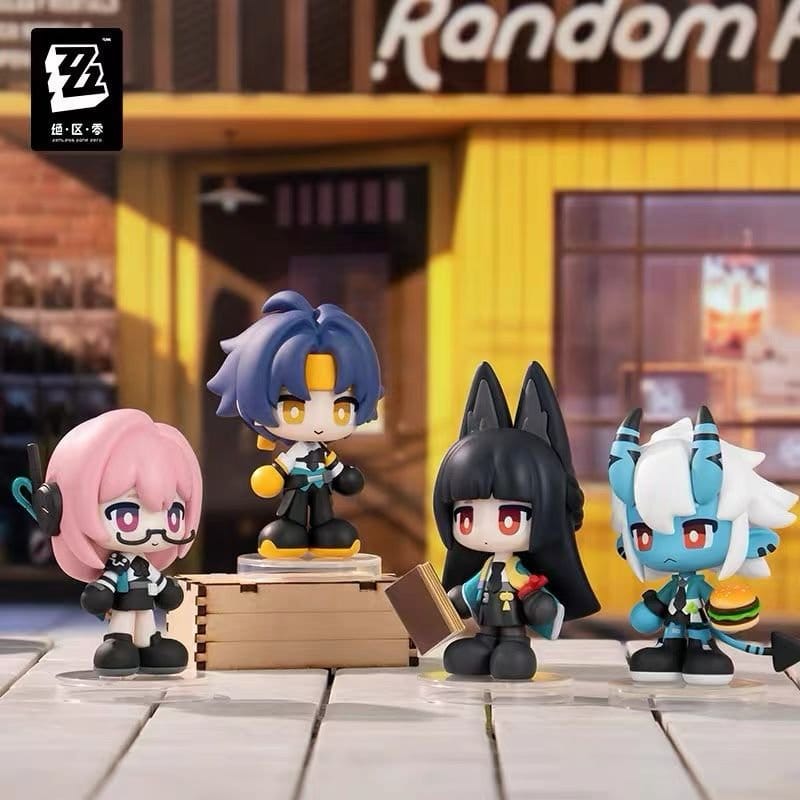 Zenless Zone Zero PVC Mini Figures Tiny Agents 8-10 cm Blind Box Display (12) [5]