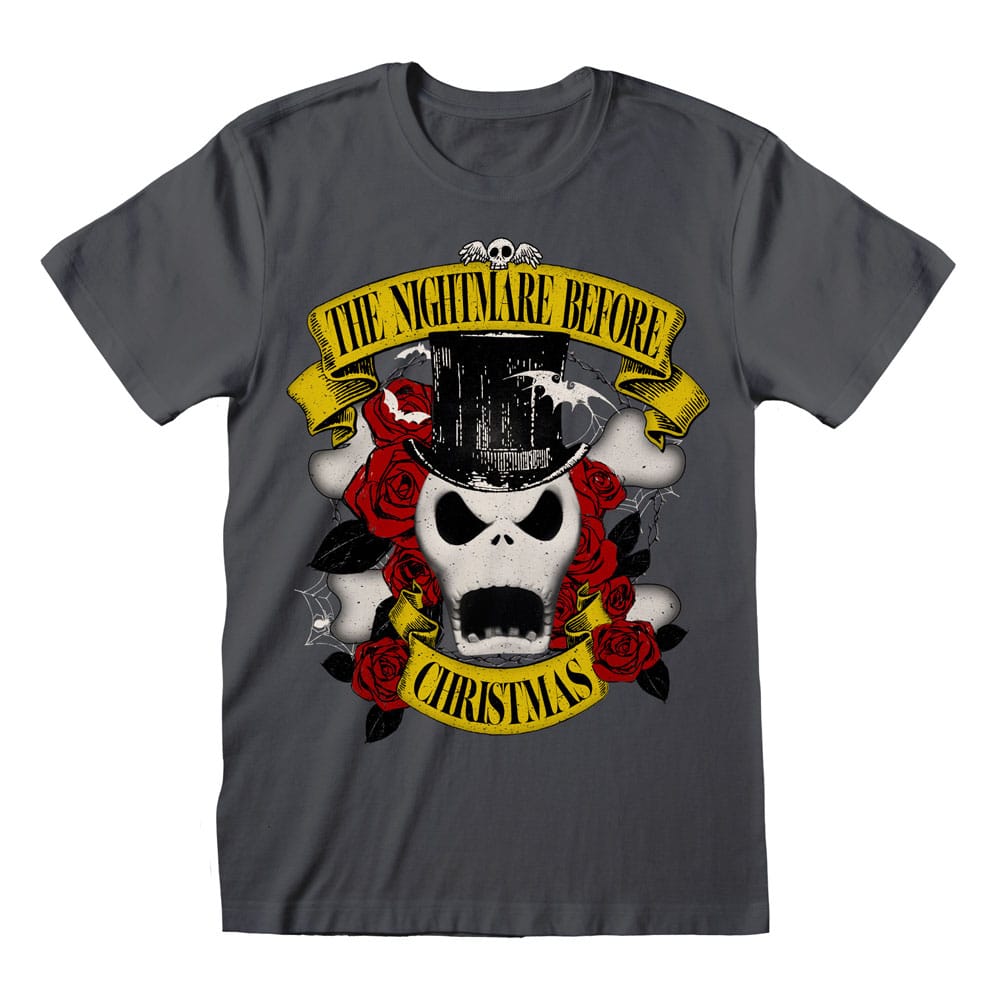 Nightmare Before Christmas T-Shirt Top Hat Jack Size L