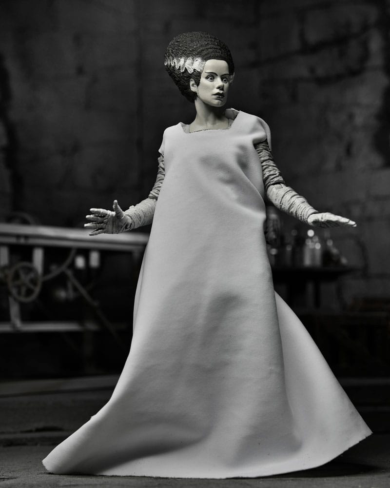 Toneelschrijver Aktentas Veroveren Universal Monsters Action Figure Ultimate Bride of Frankenstein (Black &  White) 18 cm