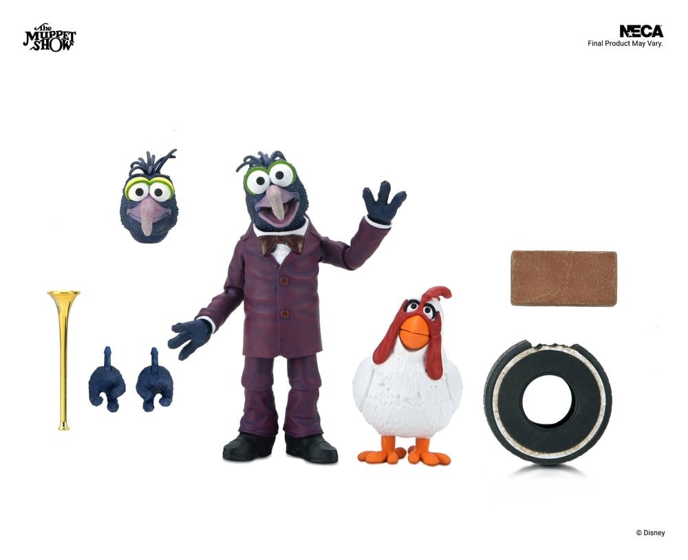 The Muppets Ultimate Action Figure Gonzo with Camilla 18 cm [3]
