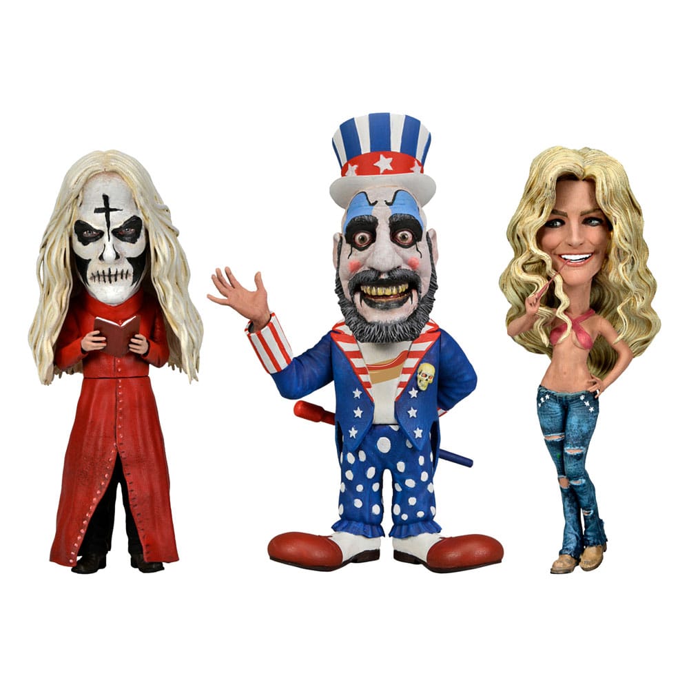 K b house of 1000 corpses little big head figures 3 pack 15 cm hos