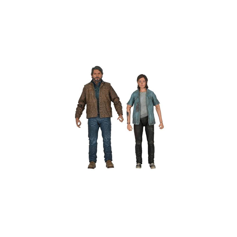 NECA -THE LAST OF US PART II - JOEL & ELLIE 2-PACK