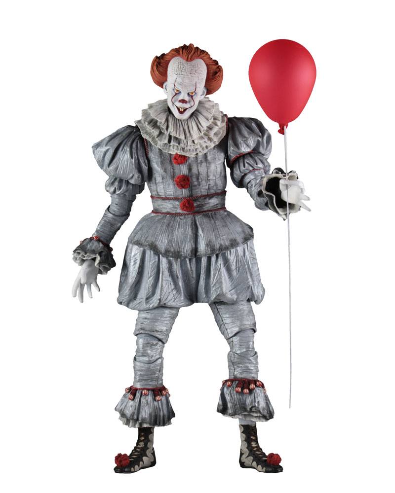 Pennywise Bill Skarsgard Stephen King's It 2017 1/4 Action Figure by NECA