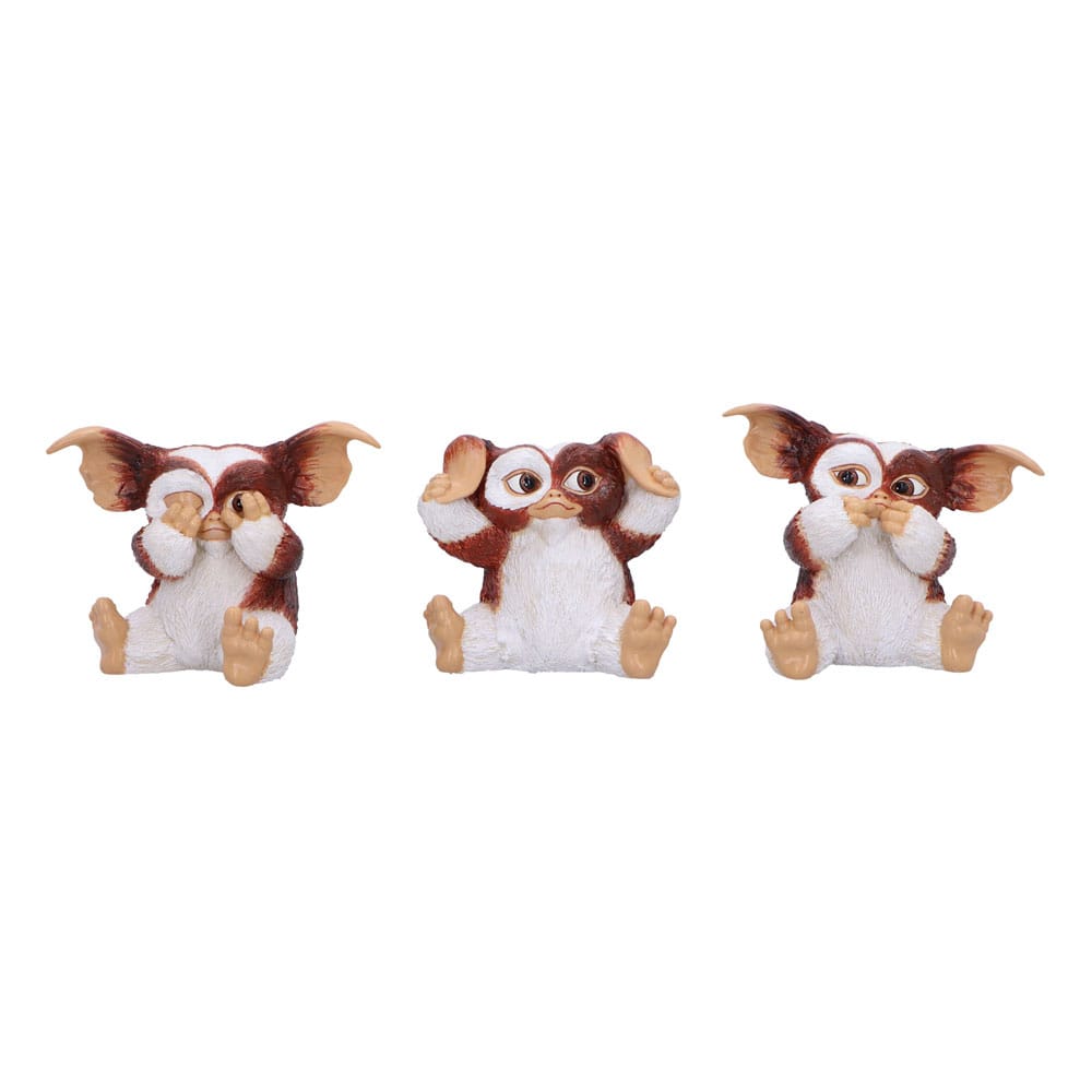 Gremlins Figures 3-Pack Three Wise Gizmo 8 cm afbeelding