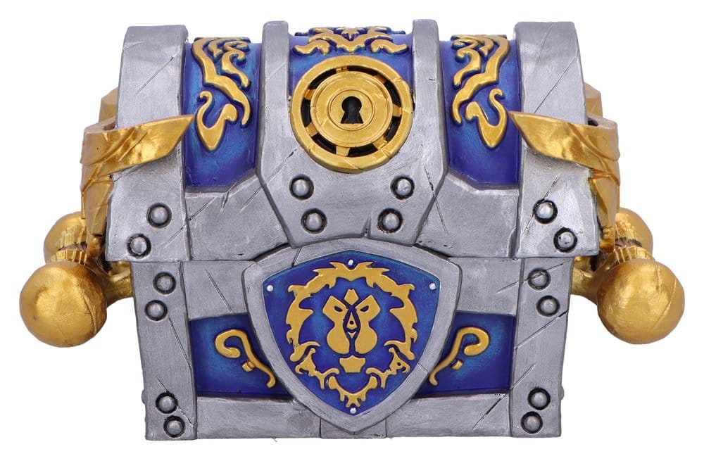 Casa si Cadouri - World of Warcraft Storage Box Treasure Chest Alliance War 11 cm