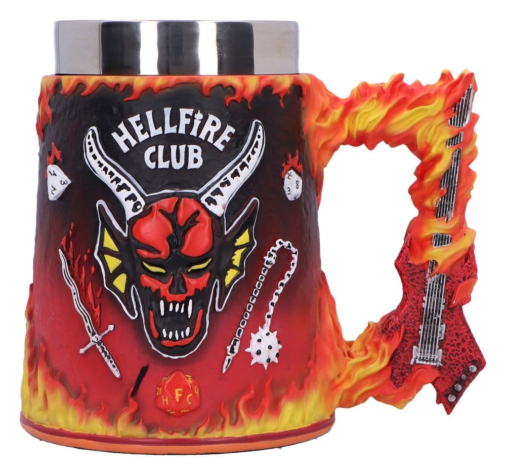 Casa si Cadouri - Stranger Things Tankard Hellfire Club 16 cm