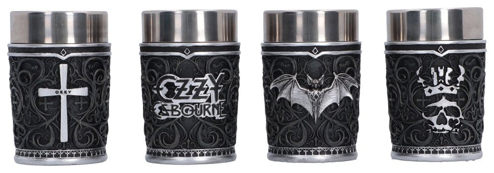 Ozzy Osbourne Shot Glass Set Prince of Darkness 9 cm