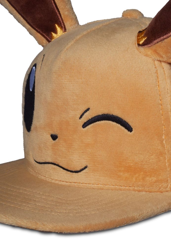Pokémon Snapback Cap Winking Eevee 3