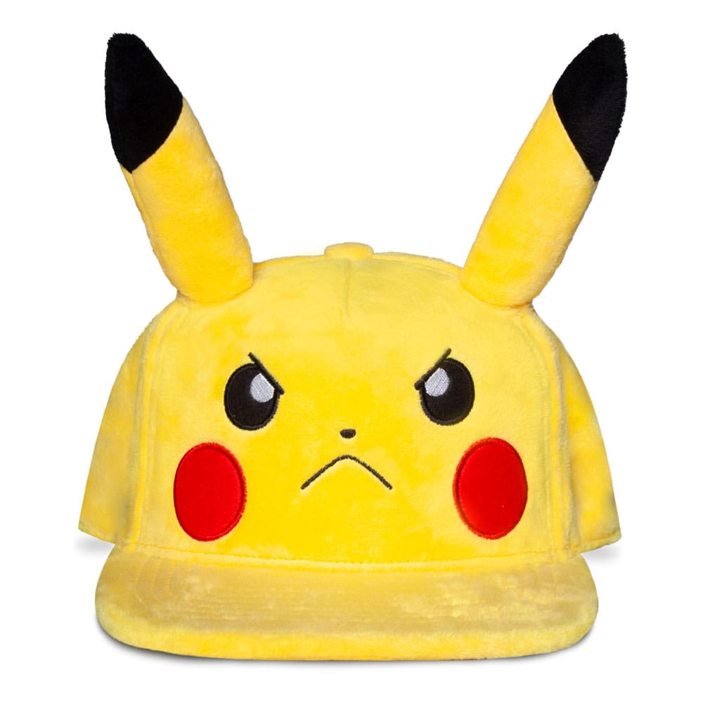 Pokémon Snapback Kasket - Angry Pikachu