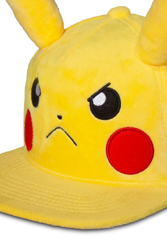 Pokémon Snapback Cap Angry Pikachu 3