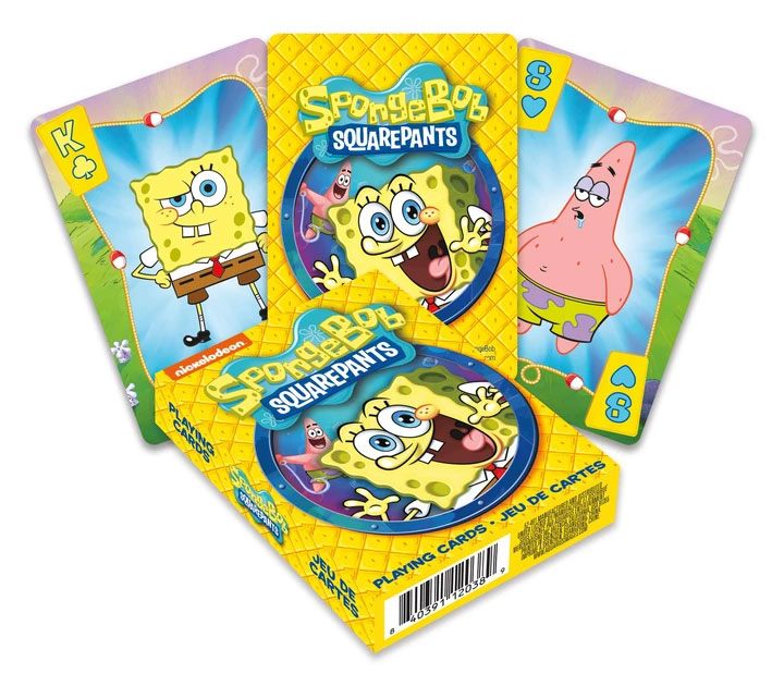 SpongeBob spillekort - Cartoon