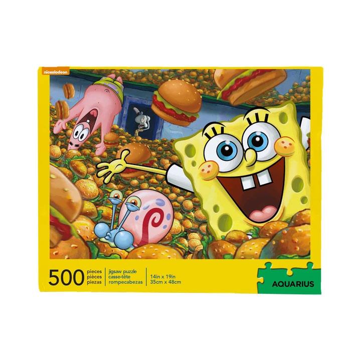 SpongeBob – Jigsaw Puzzel Krabby Patties (500 pieces)