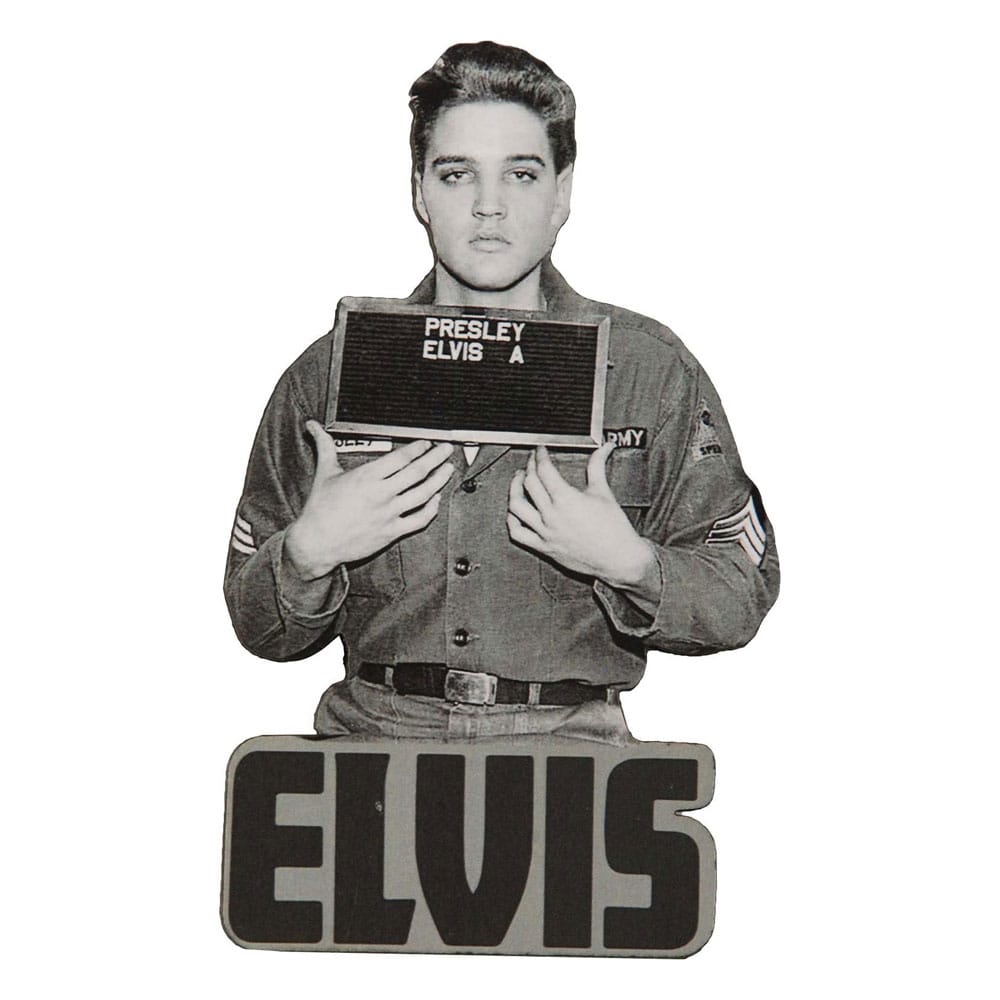 Magneet - Elvis Presley - Enlistment Photo Funky Chunky Magnet
