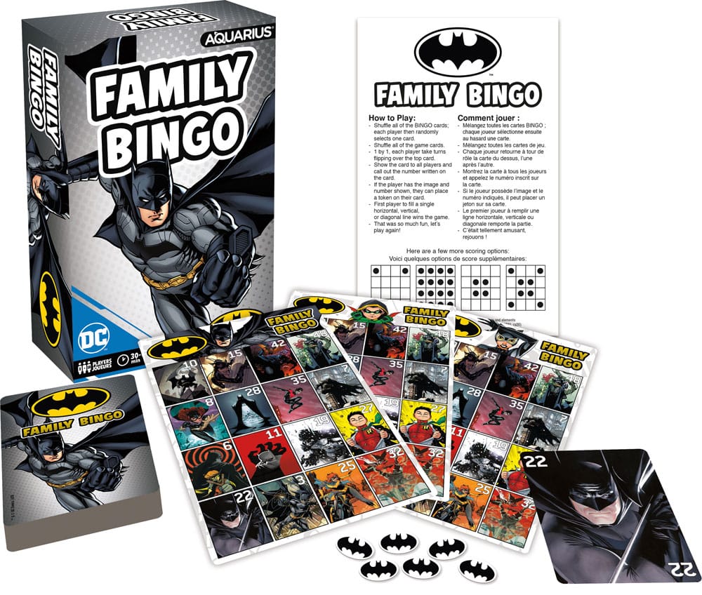 DC Comics Board Game Family Bingo Batman *English Version*